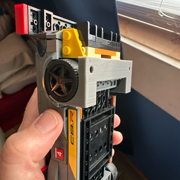6x Lego Speed Champions Wall Mount - Set of 6, 3D Printed, For 8-Stud Cars - Picture 6 of 9